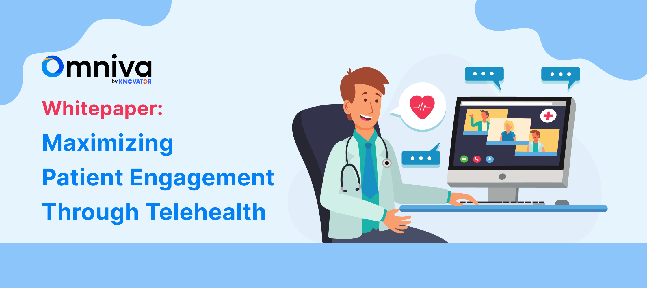 Maximizing Patient Engagement Through Telehealth Banner - Omniva Telehealth